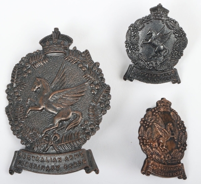Australian Army Veterinary Corps Cap Badge