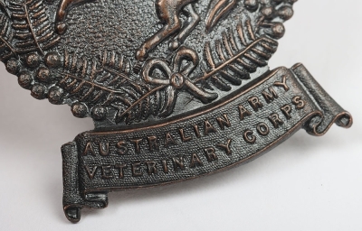 Australian Army Veterinary Corps Cap Badge - 8