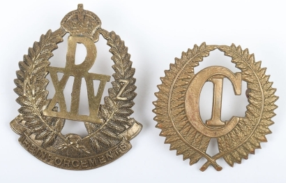 WW1 New Zealand Reinforcement Battalions Cap Badges