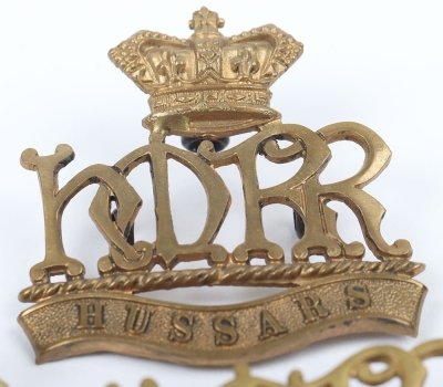 Boer War Reserve Regiment Hussars Cap and Shoulder Titles Set - 5