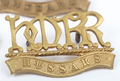 Boer War Reserve Regiment Hussars Cap and Shoulder Titles Set - 6