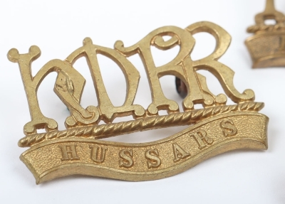 Boer War Reserve Regiment Hussars Cap and Shoulder Titles Set - 7
