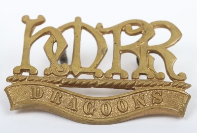 Boer War Reserve Regiment Dragoons Cap and Shoulder Titles Set - 6