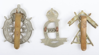 WW2 British War Raised Cavalry Cap Badges - 2