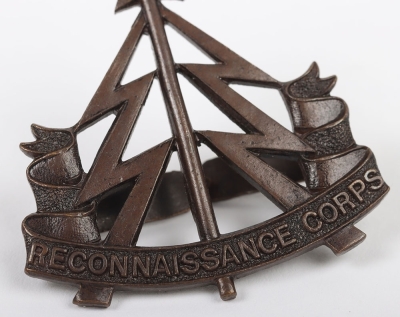 WW2 War Raised 24th Lancers Officers Cap Badge - 5