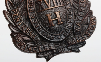 18th Princess of Wales Own Hussars Officers Cap Badge - 5
