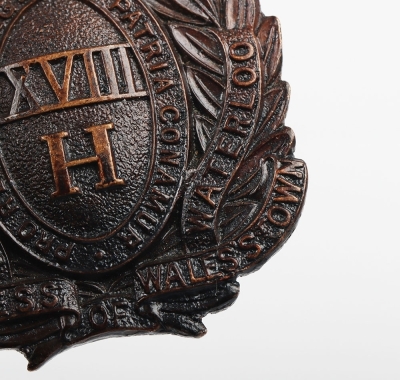 18th Princess of Wales Own Hussars Officers Cap Badge - 6