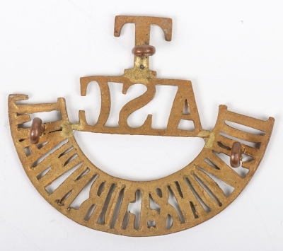 Scarce Army Service Corps Devon & Cornwall Territorial Shoulder Title - 2