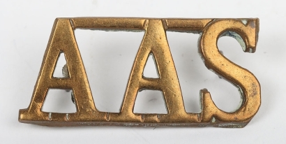 WW1 Anti-Aircraft Section Shoulder Title