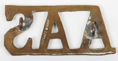 WW1 Anti-Aircraft Section Shoulder Title - 2