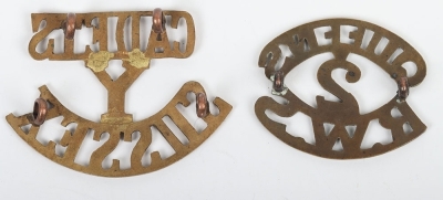 2nd Queens Royal West Surrey Regiment Shoulder Title - 2