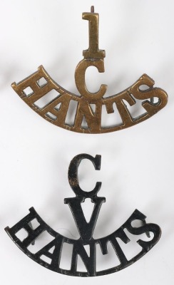 Grouping of Shoulder Titles of Hampshire Regiment Interest - 3