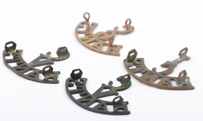 Grouping of Shoulder Titles of Hampshire Regiment Interest - 5