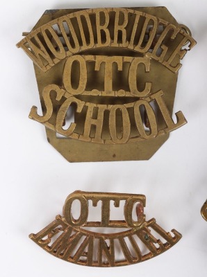 Grouping of Schools and OTC Shoulder Titles - 2