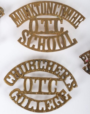 Grouping of Schools and OTC Shoulder Titles - 3
