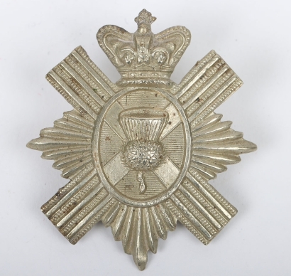 Victorian Scottish Royal Aberdeen Militia Glengarry Badge 1874-81