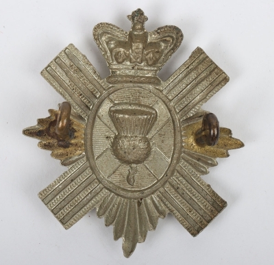 Victorian Scottish Royal Aberdeen Militia Glengarry Badge 1874-81 - 2