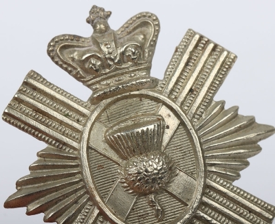 Victorian Scottish Royal Aberdeen Militia Glengarry Badge 1874-81 - 5