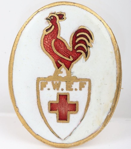 Scarce WW1 French Wounded Emergency Fund Badge