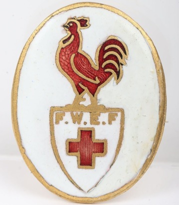 Scarce WW1 French Wounded Emergency Fund Badge