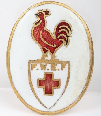 Scarce WW1 French Wounded Emergency Fund Badge