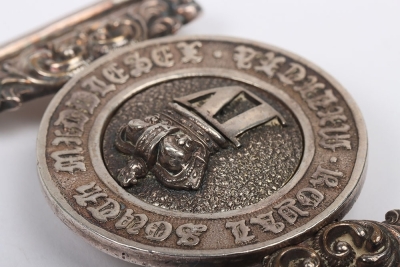 Victorian 4th Royal South Middlesex Militia Officers Waist Belt Clasp - 4