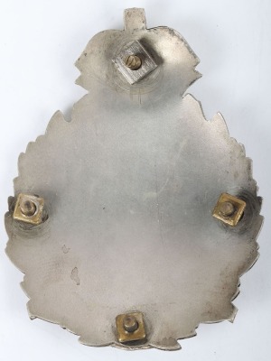 Victorian The Prince Consorts Own Rifle Brigade (Bloomsbury Rifles) Officers Pouch Belt Plate - 2