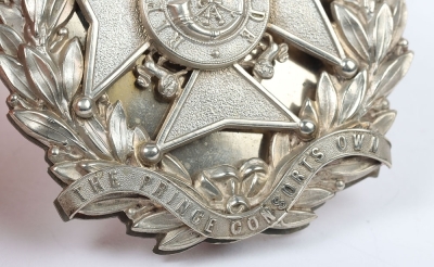 Victorian The Prince Consorts Own Rifle Brigade (Bloomsbury Rifles) Officers Pouch Belt Plate - 6