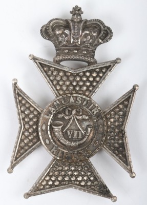 Victorian 7th Lancashire Rifles Pouch Belt Plate