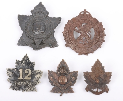 WW1 Canadian Expeditionary Forces Badges