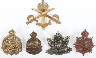 WW1 Canadian Expeditionary Forces Badges