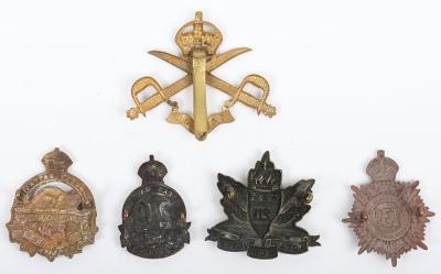 WW1 Canadian Expeditionary Forces Badges - 5
