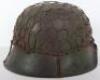 Luftwaffe Field Division Camouflaged Steel Combat Helmet - 3