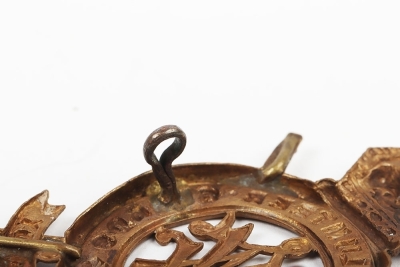 Victorian Indian Army Madras Volunteer Guards Headdress Badge - 4
