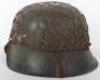 Luftwaffe Field Division Camouflaged Steel Combat Helmet - 4