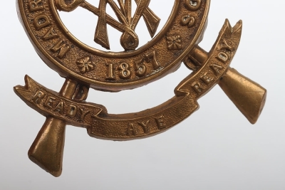 Victorian Indian Army Madras Volunteer Guards Headdress Badge - 6