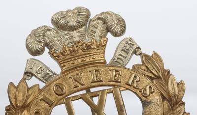 Indian Army 61st Pioneers Prince of Wales Own Headdress Badge - 5