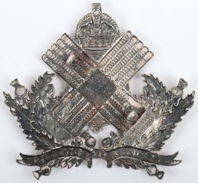 Indian Army Calcutta Scottish Officers Headdress Badge - 2
