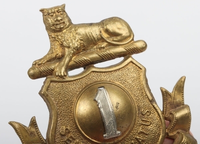 Indian Army 1st Hyderabad Infantry Pagri Badge - 5
