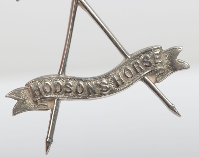 Hallmarked Silver Indian Army Hodson&rsquo;s Horse Badge - 7