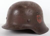 Third Reich SA-Standarte Feldherrnhalle Steel Combat Helmet