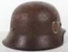 Third Reich SA-Standarte Feldherrnhalle Steel Combat Helmet - 3