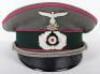 German Army General Staff Officers Peaked Cap