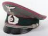 German Army General Staff Officers Peaked Cap - 5