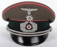 German Army Panzer Officers Peaked Cap