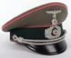 German Army Panzer Officers Peaked Cap - 6