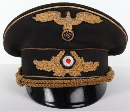 Third Reich Diplomatic Leaders Peaked Cap