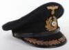 Kriegsmarine Ranking Officers Peaked Cap with Tradition Badge - 5