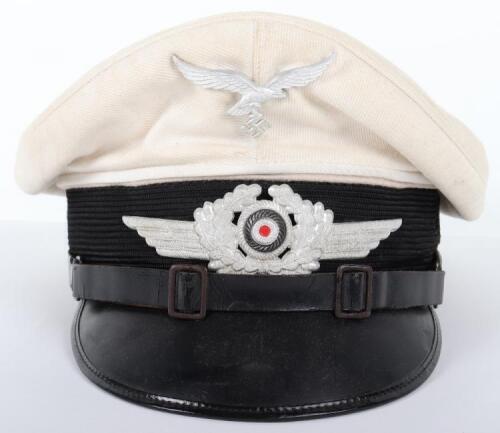 Luftwaffe Herman Goring Division NCO’s Summer Pattern Peaked Cap