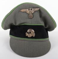 Waffen-SS Panzer Grenadiers Officers Crusher Type Cap